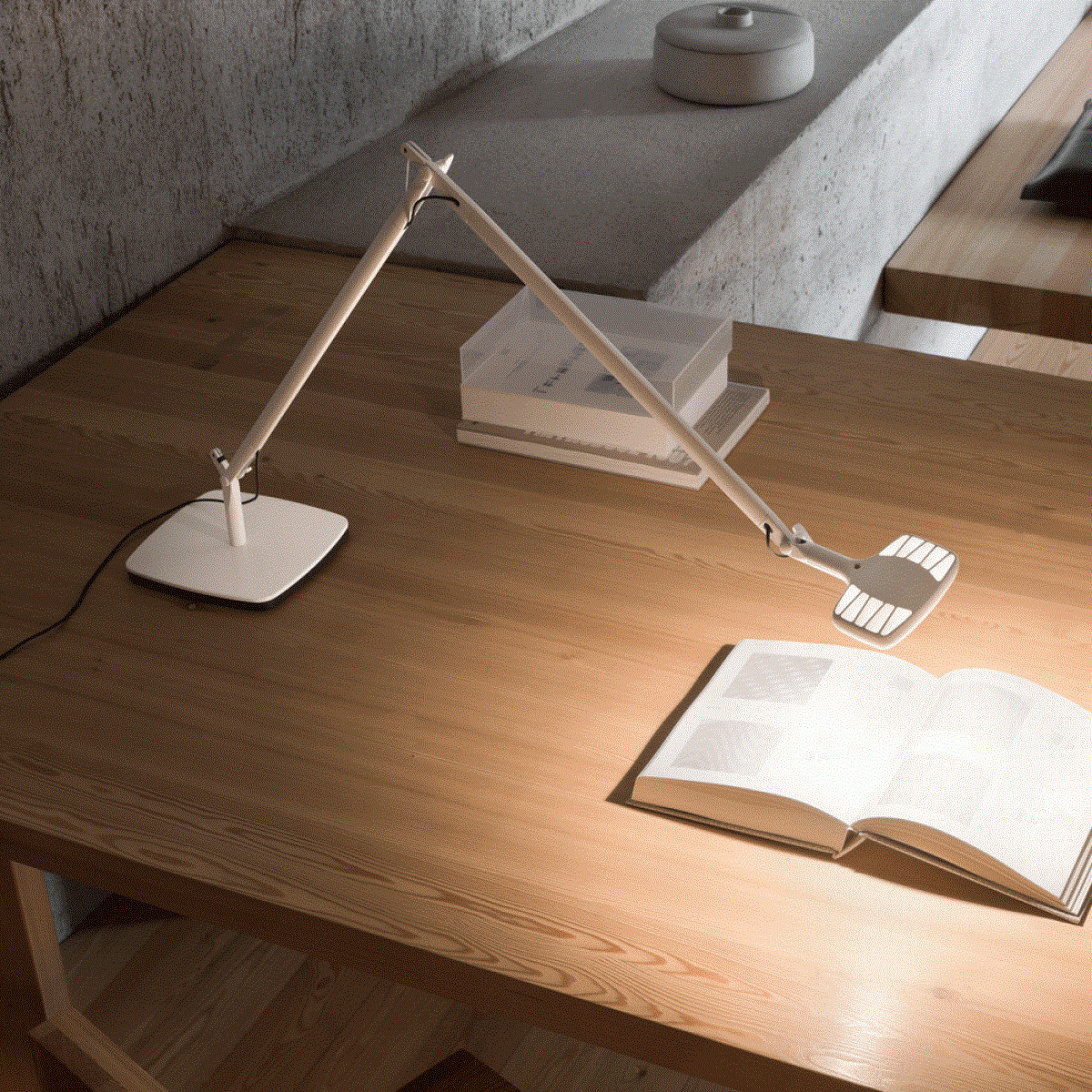 Lampara de escritorio Otto Watt (Luceplan) - Imagen 4