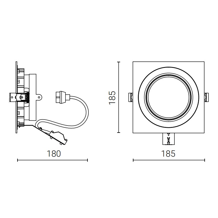 Spot de embutir Aster C Ar111 - Imagen 5
