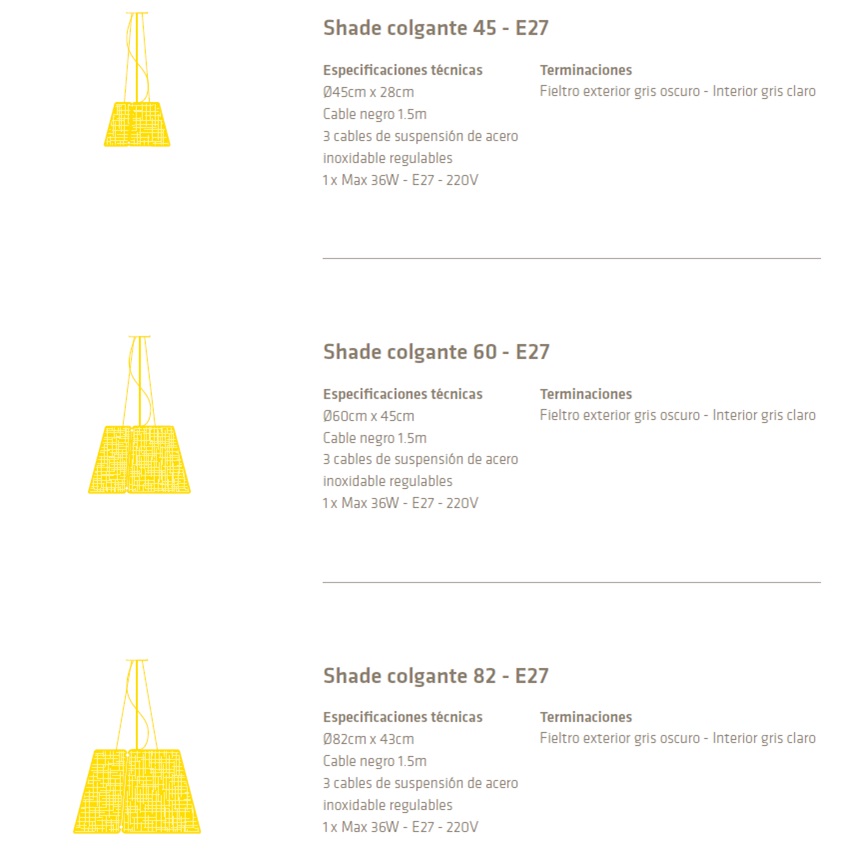 Colgante Shade - Imagen 6