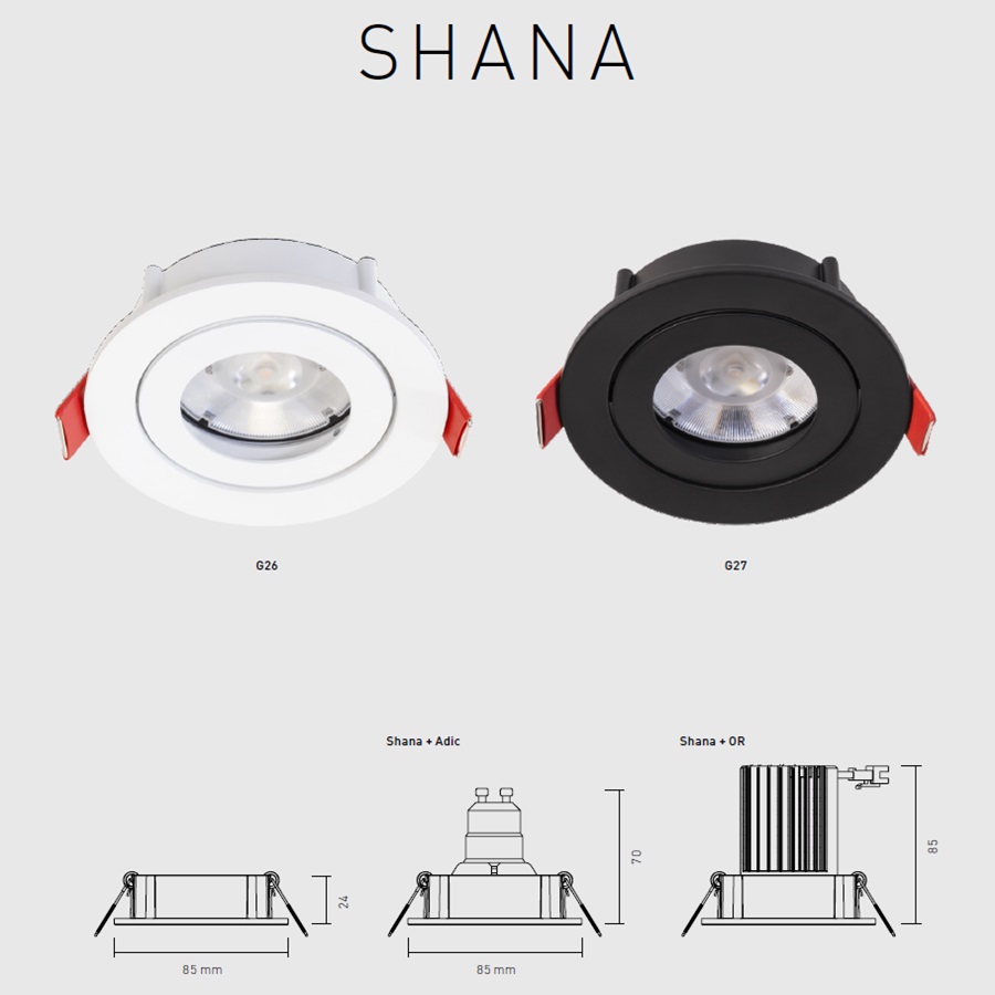 Spot de embutir Shana - Imagen 3